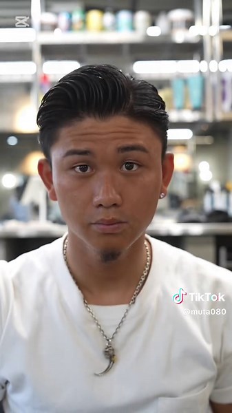 七三分けのヘアセット方法