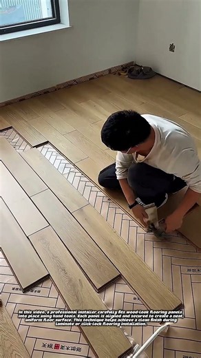 Professional Laminate Flooring Installation | Perfect Wood Floor Fitting Technique.