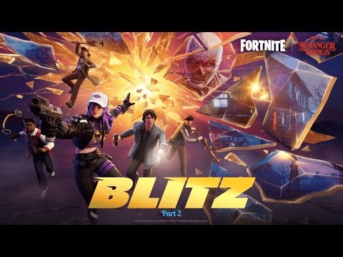 Fortnite Stranger Things Blitz Royale Part 2