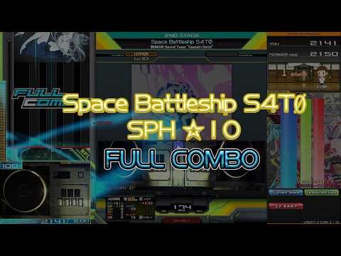 [beatmania IIDX 33 Sparkle Shower] Space Battleship S4TØ (SPH) 正規 FULL COMBO CLEAR