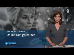 Daliah Lavi † - Tagesschau