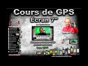 Cours de GPS avec lecteur vidéo intégré