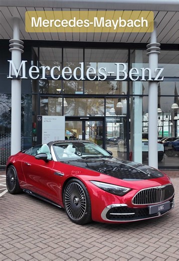 Every drive is unforgettable in the Mercedes-Maybach SL 680 Monogram Series. ❤️