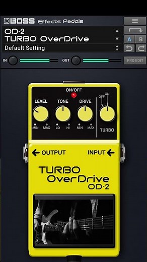 Boss OD-2 Turbo Over Drive | Effects Pedals Plugin | Official Roland Cloud
