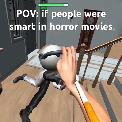 If people were smart in horror movies #nightclubsimulator #vr #horror
