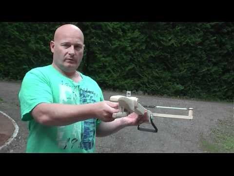 Medieval Style Musket Ball Shooting Slingshot Crossbow