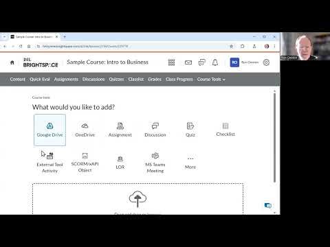 Brightspace D2L LTI Instructions