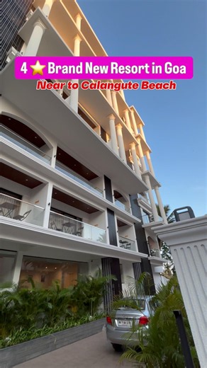 🏨 Brand New 4★ Resort Near Calangute Beach, Goa 🌴 | Best Hotel in Goa #goa #resort