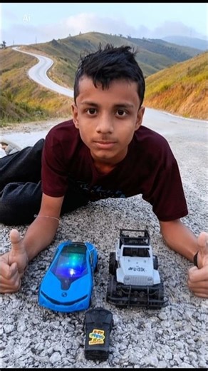 Amazing RC remote control lighting car and jeep car unboxing video 💥😱 #shortsfeed #shorts #toys