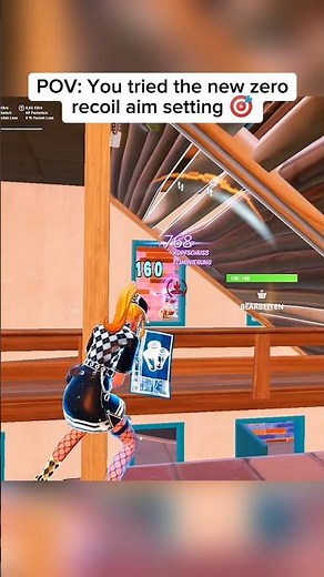 NEW BEST ZERO RECOIL AIM SETTINGS 👀🎯 (PS5, PS4, PC, XBOX, SWITCH) #fortnite #shorts