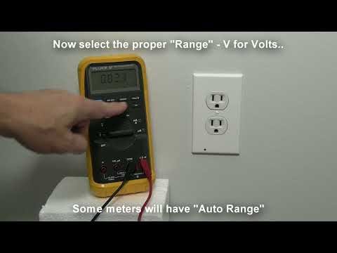 How to Test an AC Power Outlet with a Multimeter, and an Outlet Tester - Basic Examples.
