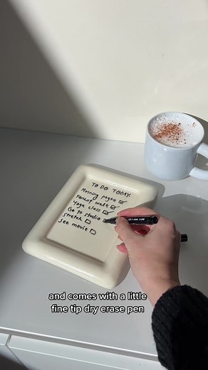 New offering inspired by my love of lists and distaste for waste 🤍