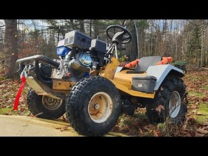 Cud Cadet Mud Mower Build JunkYard Free Parts
