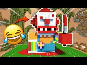 LA TERRIBLE HISTORIA DEL PAYASO ASESINO NOOB ? MINECRAFT BUILD BATTLE #13