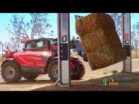 Hay Safety with Manitou Telehandler and Feed Central