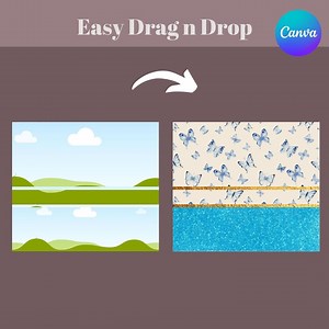 Canva Drag and Drop Tumbler Frame, 20 Oz Tumbler Frame Template, Canva Tumbler Frame, Split Tumbler Frame, Customizable Tumbler Frame - Etsy