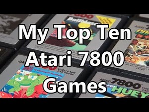 My Top Ten Best Atari 7800 Games - The No Swear Gamer