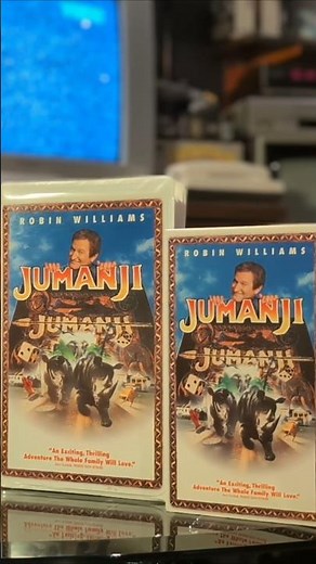 Jumanji (1995) on VHS.