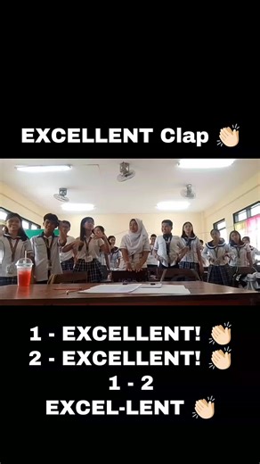 Learn the Excellent Clap with Grade 12 HUMSS