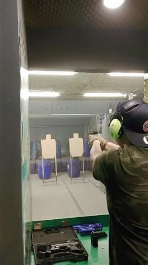CZ P10S test fire indoor