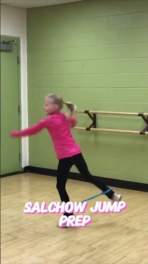 Salchow jump off ice exercises #figureskating #figureskatinglife