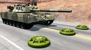 28 reactions | Cars vs Anti-Tank Mines – BeamNG.Drive | Drive Gameplay | Facebook