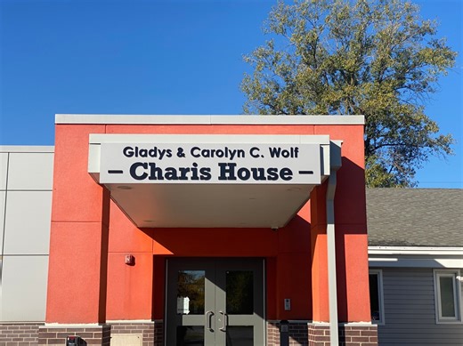 Ribbon cutting for homeless women and children mental health facility