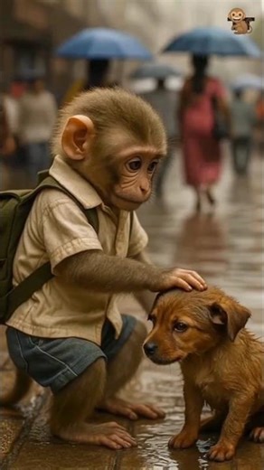 Monkey Sad Story #goanimation #aivideo