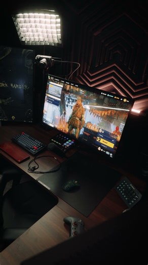 Dream Gaming Setup Complete ✨🎮