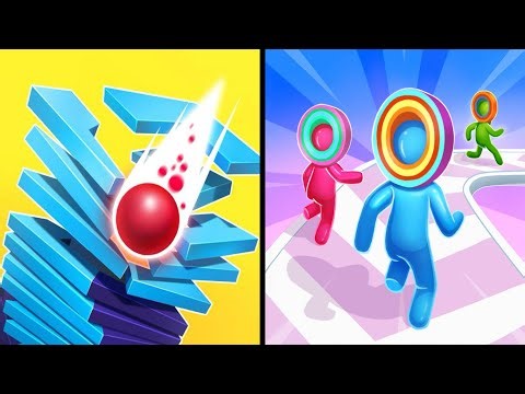 Stack Ball vs Layer Man Gameplay