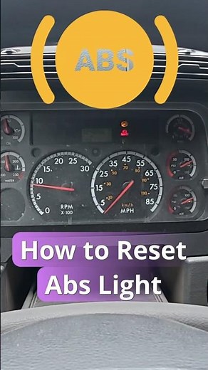 How I Fixed My Truck's ABS Light Without Tools!