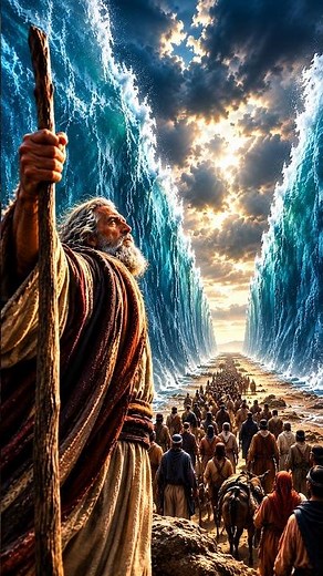How the Bible REALLY Describes Moses Parting the Red Sea