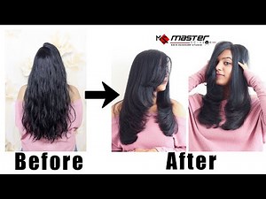 Haircut tutorial medium length Layered | basic technique haircut tutorial | master deepak hairexpert