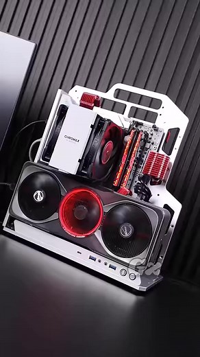 Alloy open case gaming pc building 瀞 with AMD R7 9800X 3D and RTX 5070 #pcbuild #pc #opencasepc | gzhou.pc | Facebook