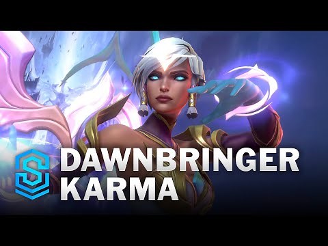 Dawnbringer Karma Wild Rift Skin Spotlight