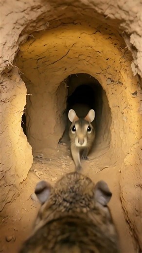 I Mounted a Camera on a Kangaroo Rat... Into Its Secret Desert Burrow City! 🐀😱