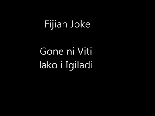 Fijian Jokes _ England 🏴󠁧󠁢󠁥󠁮󠁧󠁿