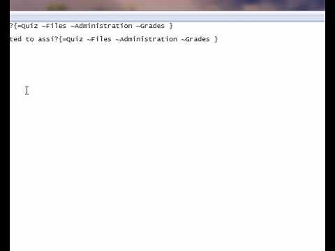 Importing into a Moodle quiz using GIFT format.
