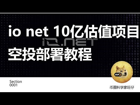 ionet部署中文视频教程
