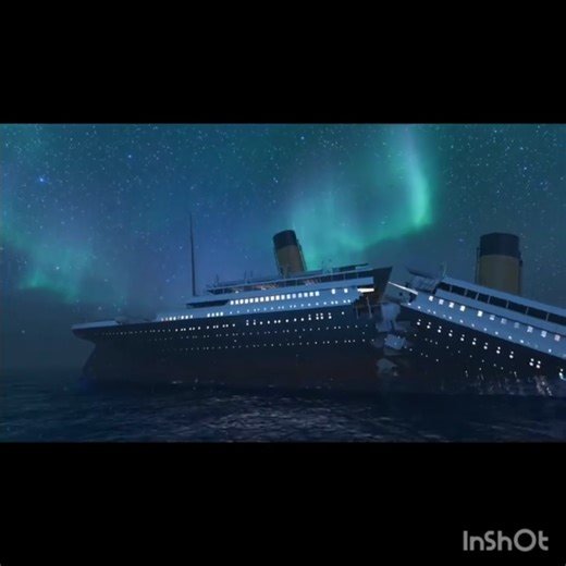 TITANIC SINKING #amination