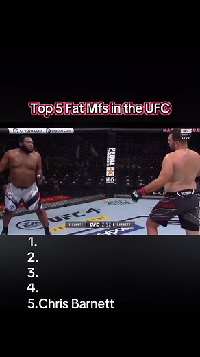 Top 5 Fat Fighters in the UFC: Heavyweight Highlights