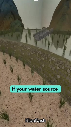 How a Bamboo Water Wheel System Works