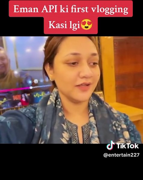 Eman API's Exciting First Vlog Journey