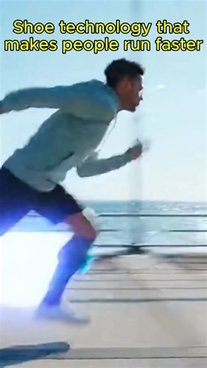 Shoe technology that makes people run faster