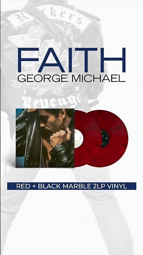 ‘Faith’ is finally back on vinyl for the first time in over a decade! 💙 #georgemichael #faith