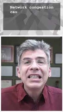 What does network congestion look like?