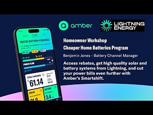 Amber & Battery Trading Session, with Benjamin Jones