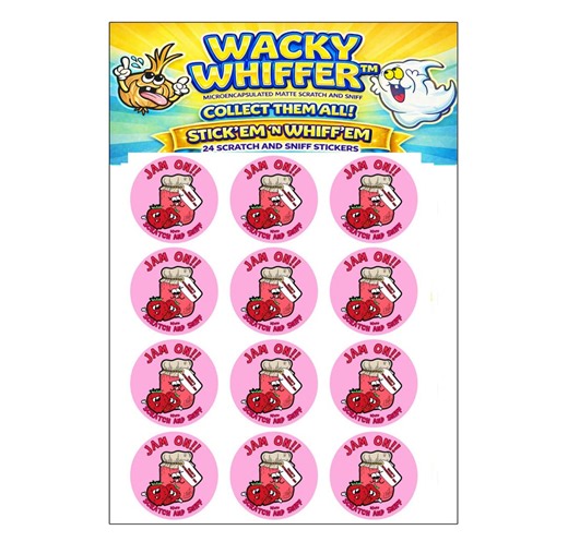 Strawberry Jam Scratch and Sniff Stickers. Long Lasting Micro Encapsulated Fragrance. - Etsy