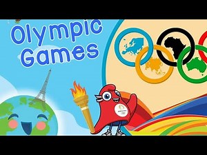 Olympic/2024 Olympic Games for Kids (Learning Video for Kids) The Olympics for Kids - Paris 2024