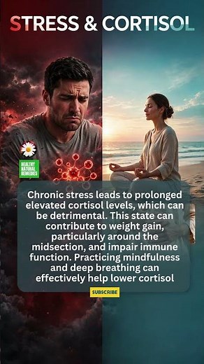 High Cortisol Is Hurting Your Health! #fitness #health #viral